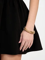 Gold-Tone Stretch Bracelet