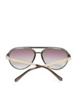 Samuel Logo Aviator Sunglasses