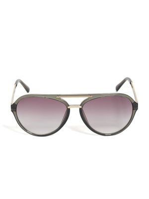 Samuel Logo Aviator Sunglasses