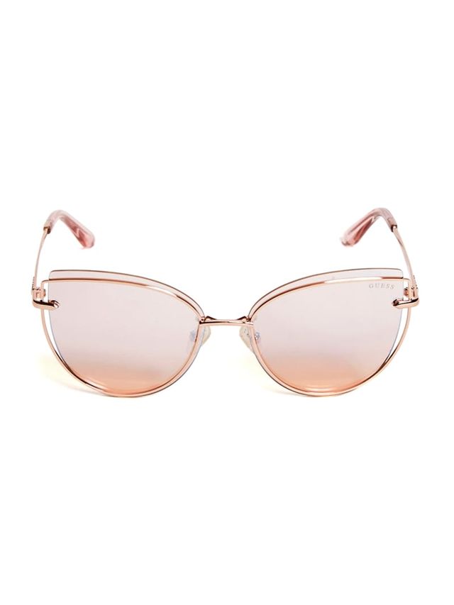 cat eye sunglasses guess