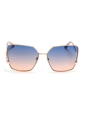 Oversized Square Zigzag Sunglasses