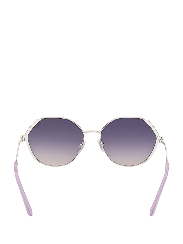 Colored Temple Geometric Sunglasses