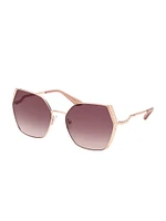 Geometric Stone Sunglasses
