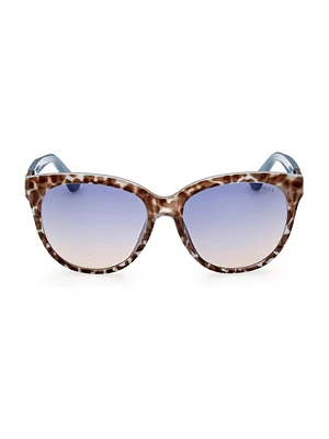 Tortoise Round Sunglasses