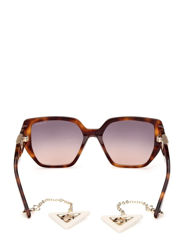 Plastic Cat-Eye Sunglasses