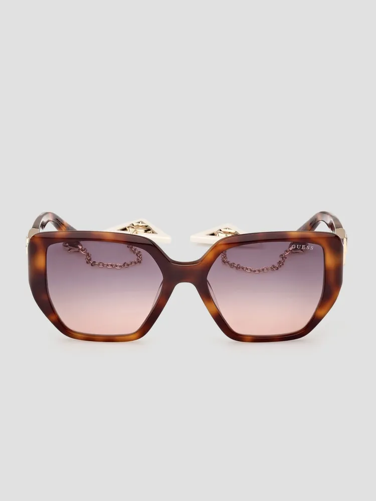 Plastic Cat-Eye Sunglasses