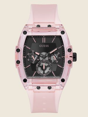 Pink Multifunction Watch