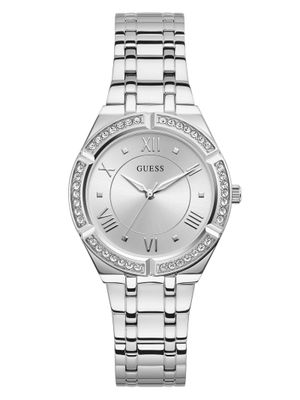 Silver-Tone Analog Watch