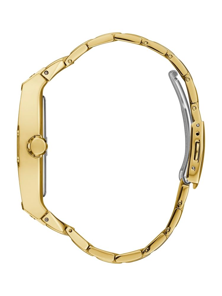 Gold-Tone Multifunction Watch