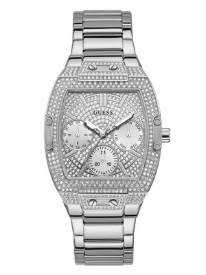 Silver-Tone Multifunction Watch