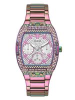 Iridescent Rhinestone Multifunction Watch