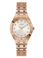 Rose Gold-Tone and Diamond Analog Watch