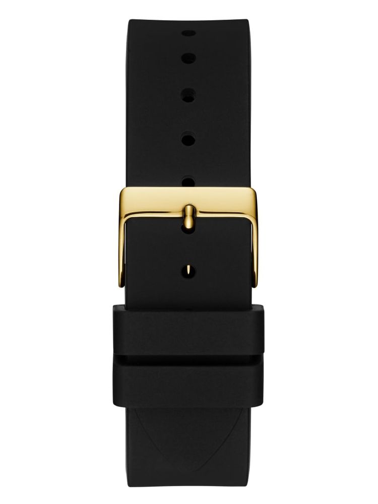 Black And Gold-Tone Multifunction Watch