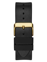 Black And Gold-Tone Square Multifunction Watch