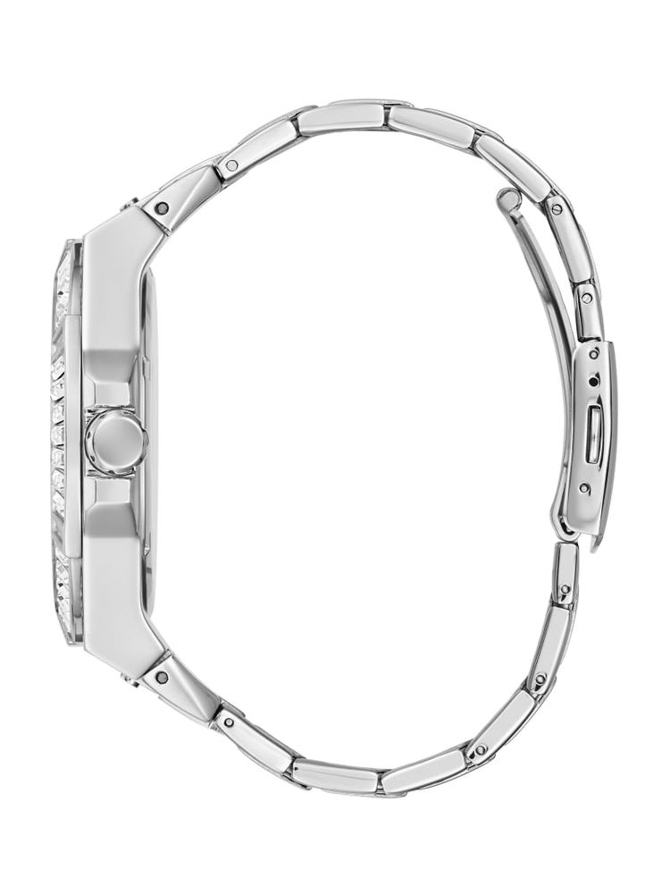 Silver-Tone Multifunction Watch