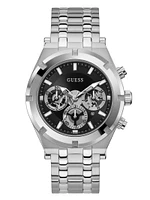 Silver-Tone Multifunction Watch
