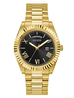 Connoisseur Gold-Tone and Black Analog Watch