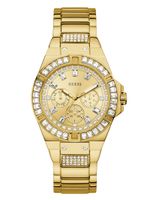 Gold-Tone and Crystal Multifunction Watch