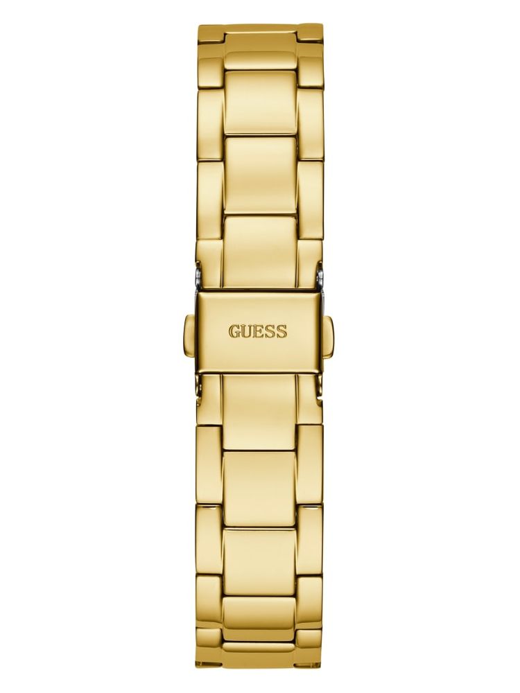 Gold-Tone Quattro G Clear Analog Watch