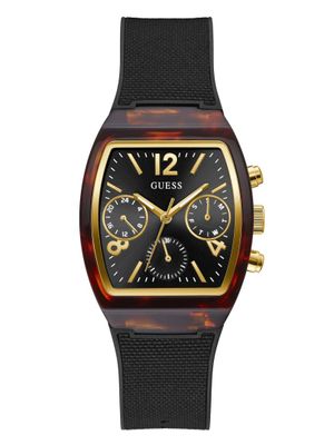 Tortoise and Black Multifunction Watch