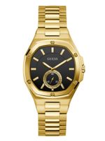 Gold-Tone and Black Analog Watch