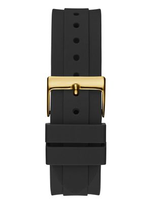 Black and Gold-Tone Chronographic Watch