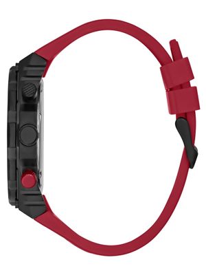 Black and Red Multifunction Watch