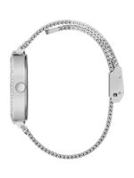 Silver-Tone Mesh Analog Watch