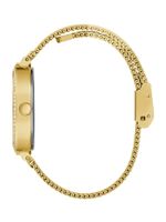 Gold-Tone Mesh Analog Watch