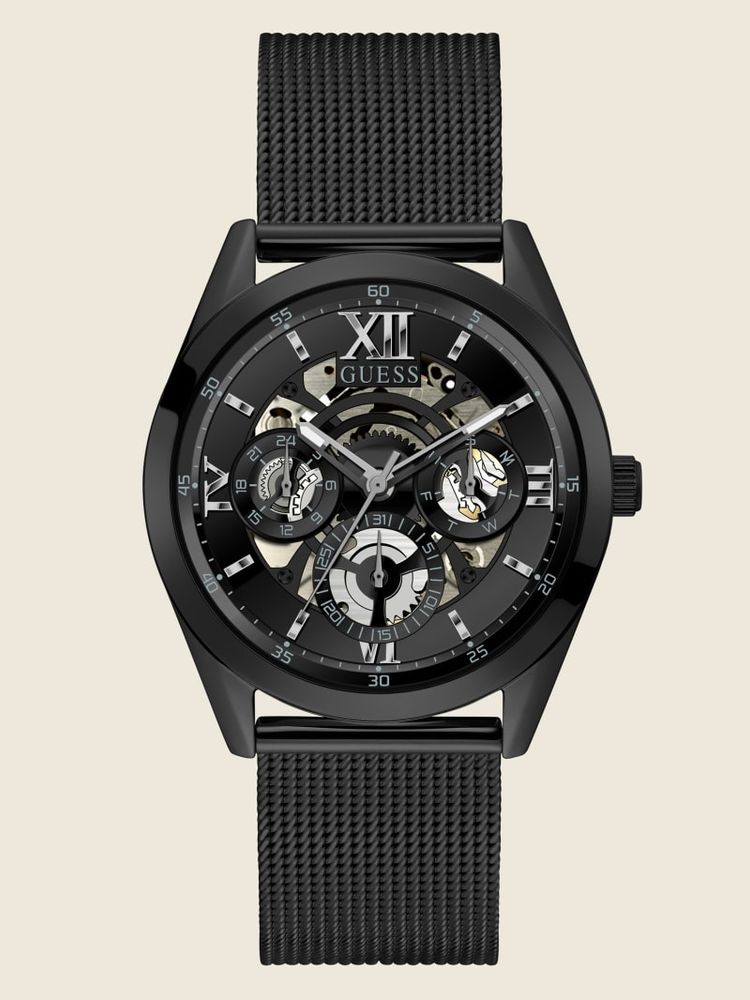 Black Multifunction Watch