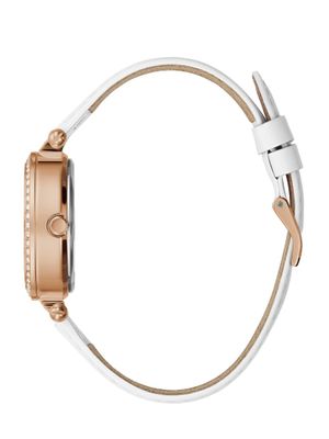 Rose Gold-Tone and Crystal Analog Watch