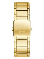 Gold-Tone Barrel Analog Watch