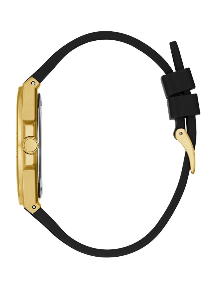 Black and Gold-Tone Analog Watch