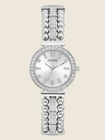 Silver-Tone Analog Watch