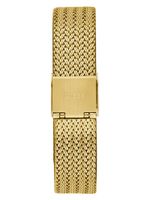 Gold-Tone Mesh Analog Watch