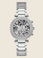 Silver-Tone Multifunction Watch