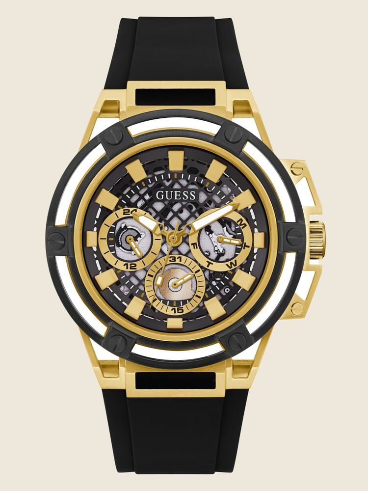 Black Multifunction Watch