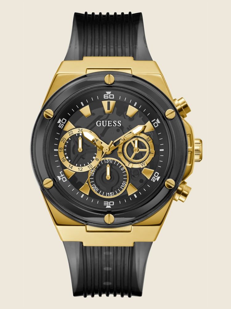 Black Multifunction Watch