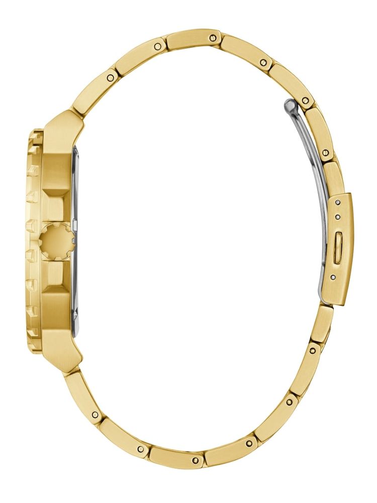 Gold-Tone Aluminum Analog Watch