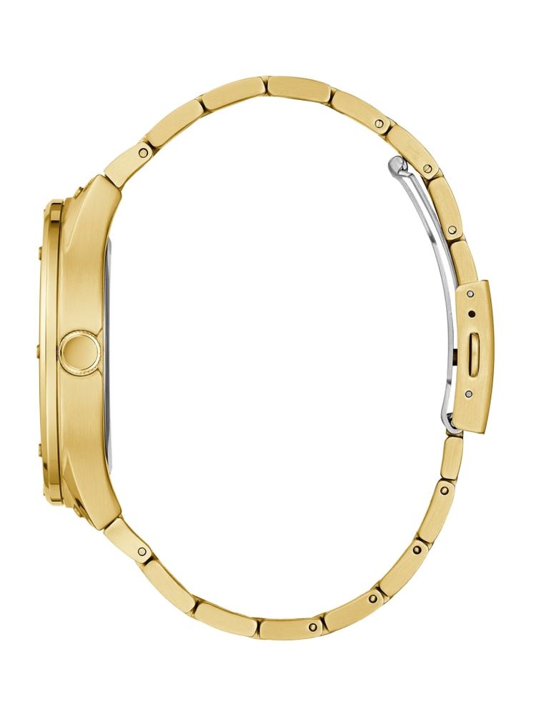 Gold-Tone Multifunction Watch