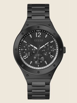 Black Multifunction Watch