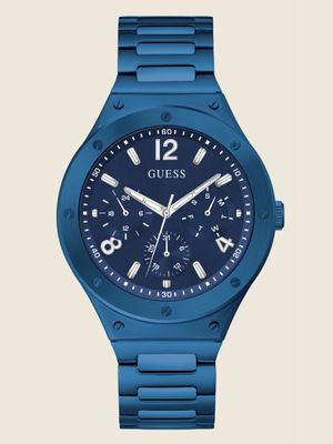 Blue Multifunction Watch