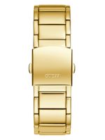 Gold-Tone Exposed Dial Multifunction Watch