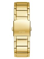 Gold-Tone and Green Multifunction Watch