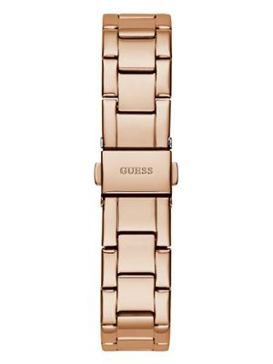 Rose Gold-Tone Multifunction Watch