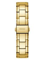 Gold-Tone Transparent Analog Watch