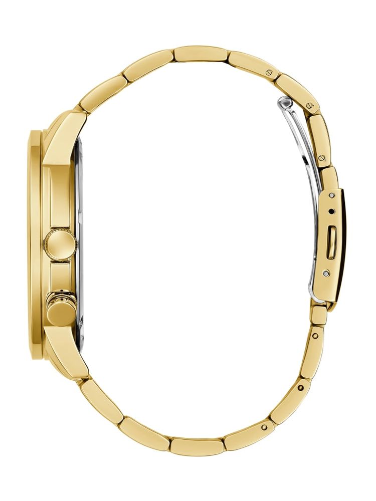 Gold-Tone Multifunction Watch