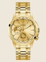 Gold-Tone Multifunction Watch