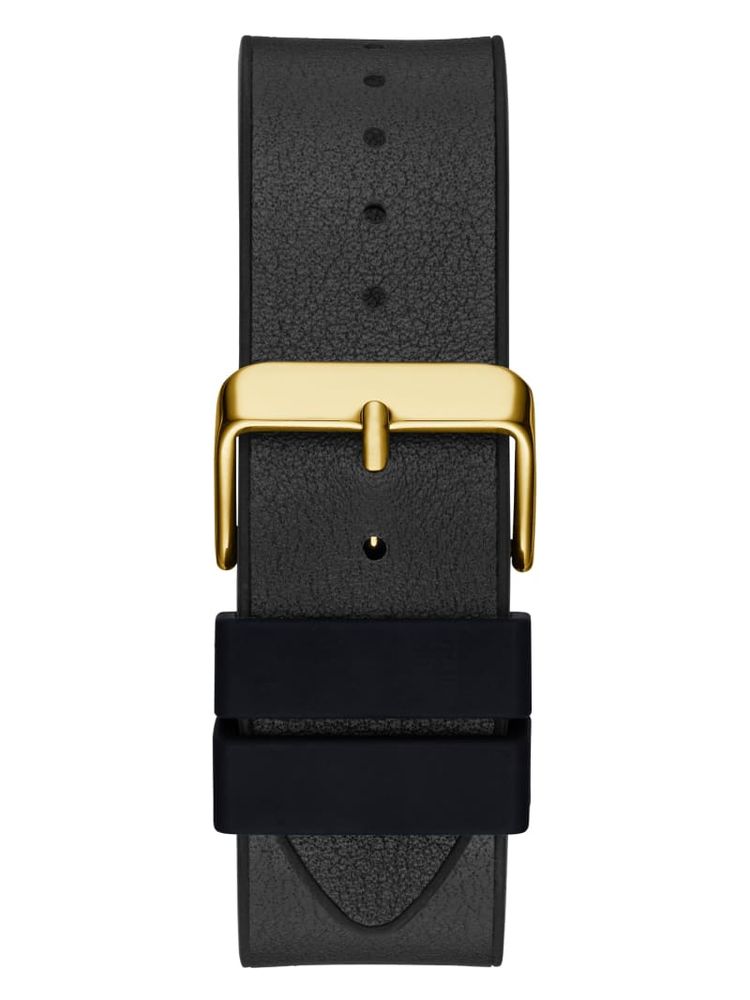 Gold-Tone and Black Analog Cutout Watch