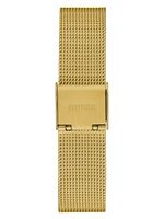 Gold-Tone Triangle Mesh Analog Watch